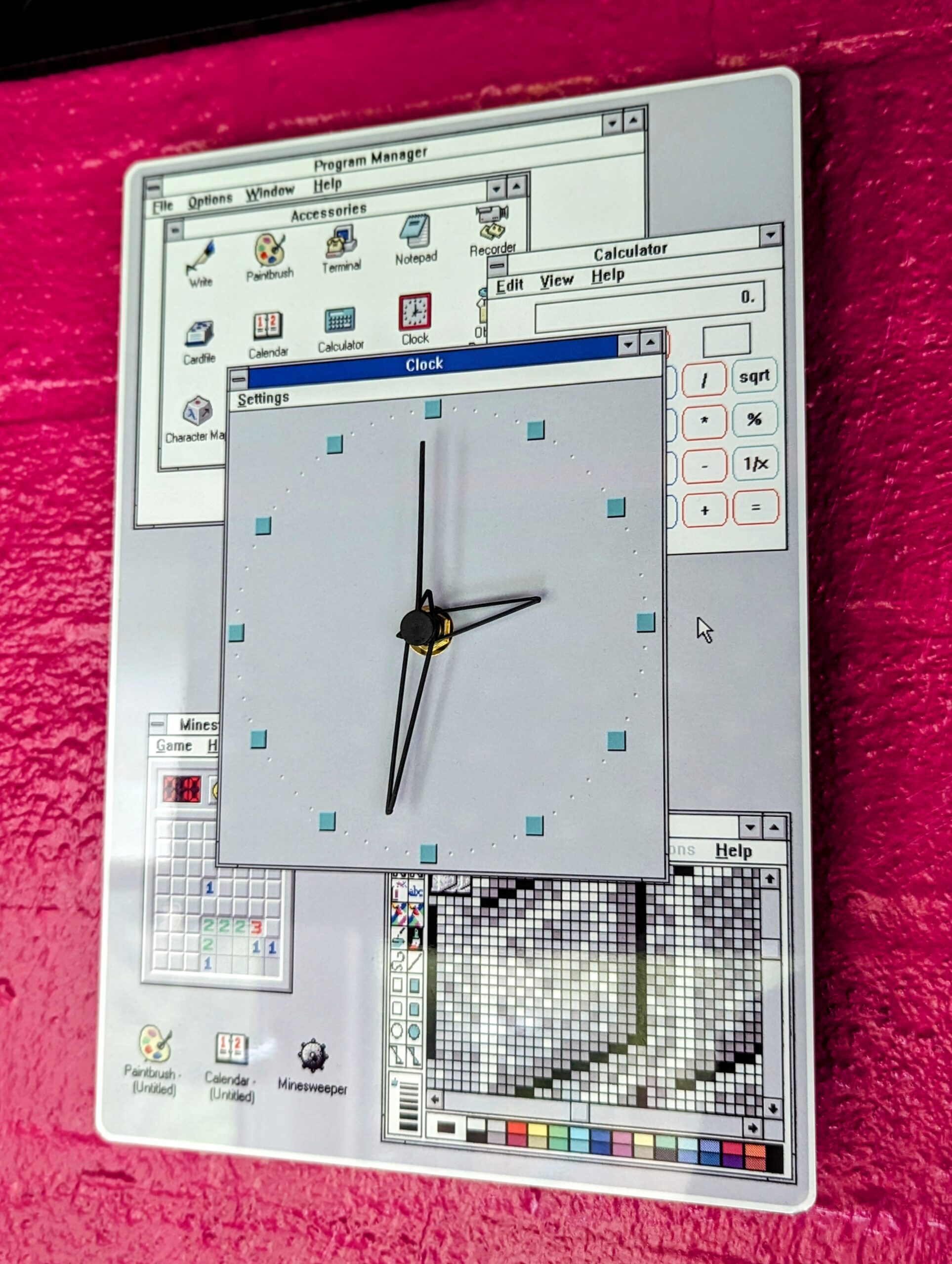 Windows 3.1 Clock